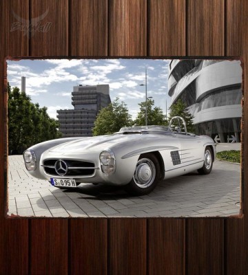 Металлическая табличка Mercedes-Benz 300SLS (W198)